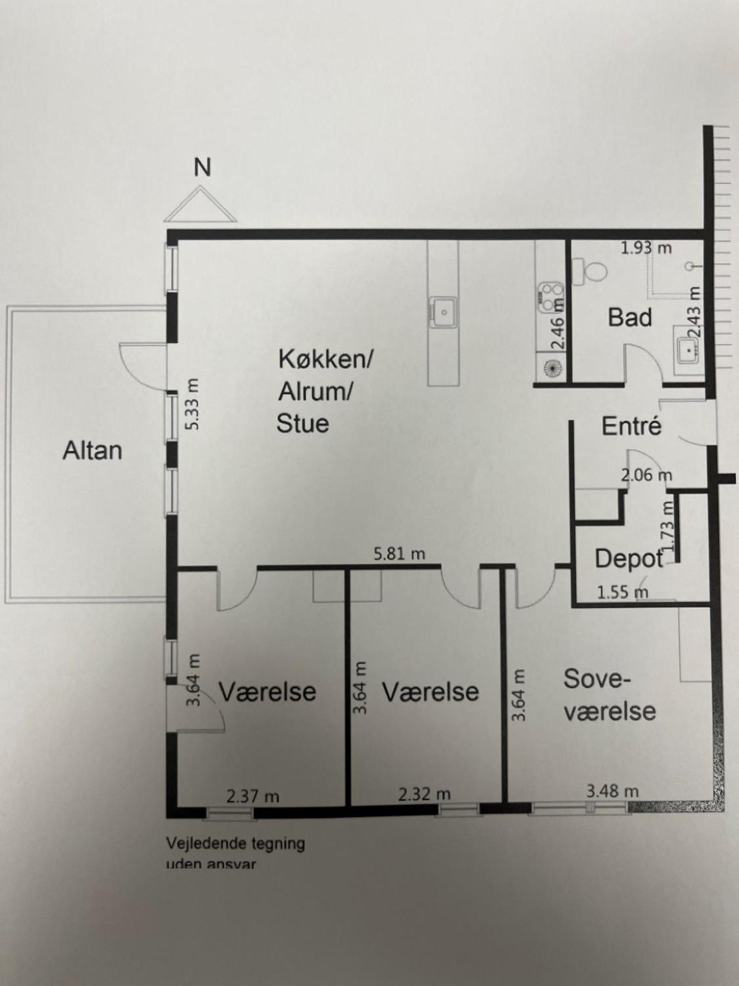 Charming Aalborg Apartment With Parking エクステリア 写真